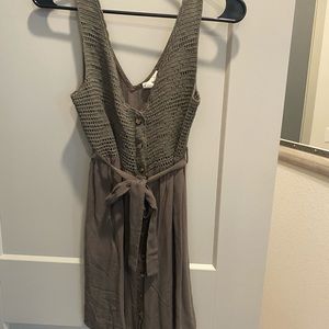 Army green dress